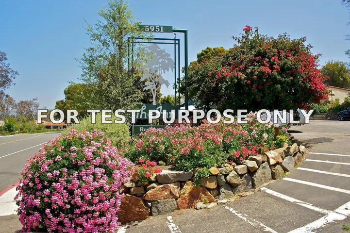 Demo/Test Data 6130 El Romero, Rancho Santa Fe, Ca 92067