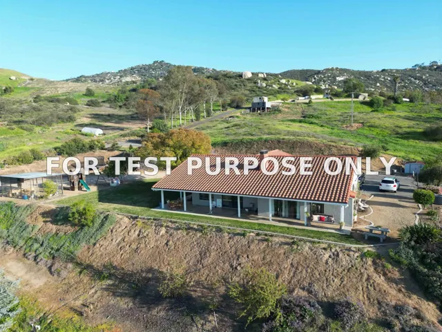 Demo/Test Data 15349 Highland Valley Rd, Escondido, Ca 92025