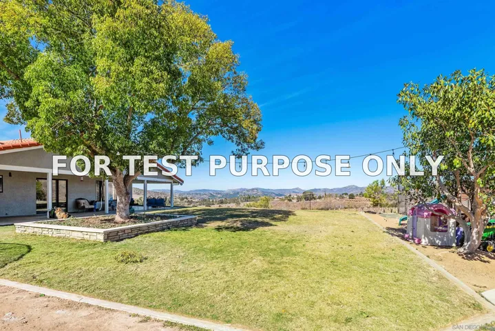 Demo/Test Data 15349 Highland Valley Rd, Escondido, Ca 92025
