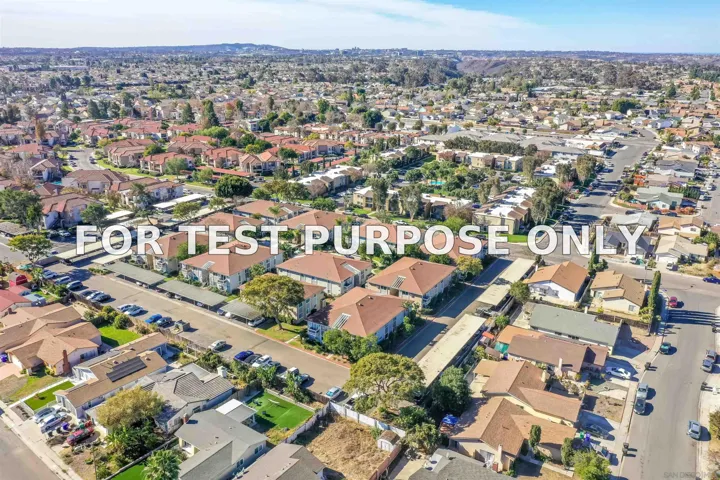 Demo/Test Data 11179 Kelowna Rd Unit 18, San Diego, Ca 92126