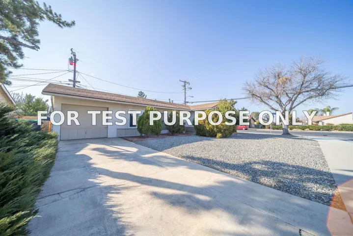 Demo/Test Data 501 Palmer Dr, Hemet, Ca 92543