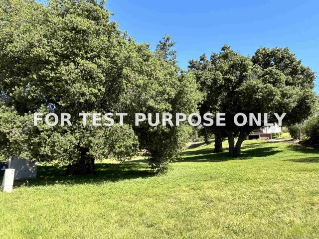 Demo/Test Data 15646 Davis Cup Ln, Ramona, Ca 92065