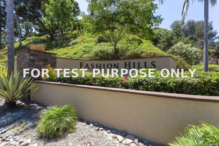 Demo/Test Data 7228 Camino Degrazia Unit 270, San Diego, Ca 92111