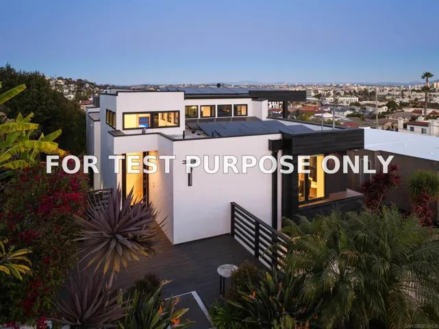 Demo/Test Data 3228 Carleton St, San Diego, Ca 92106