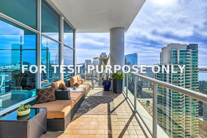 Demo/Test Data 1262 Kettner Blvd Unit 3202, San Diego, Ca 92101