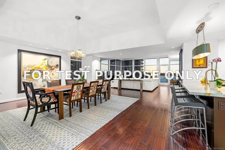 Demo/Test Data 1262 Kettner Blvd Unit 3202, San Diego, Ca 92101