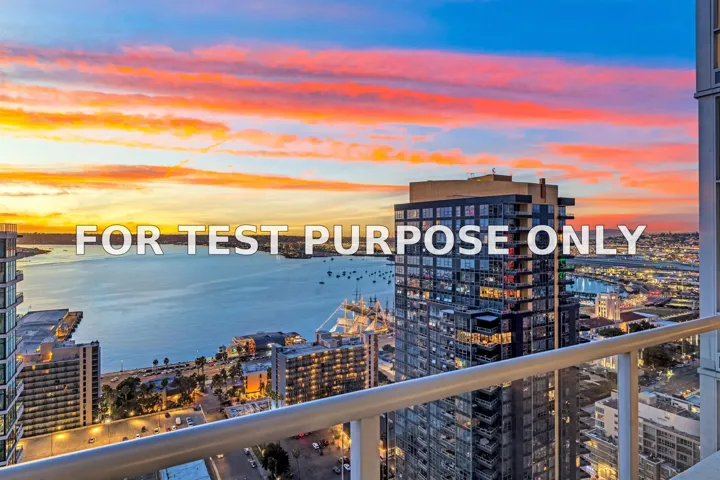 Demo/Test Data 1262 Kettner Blvd Unit 3202, San Diego, Ca 92101
