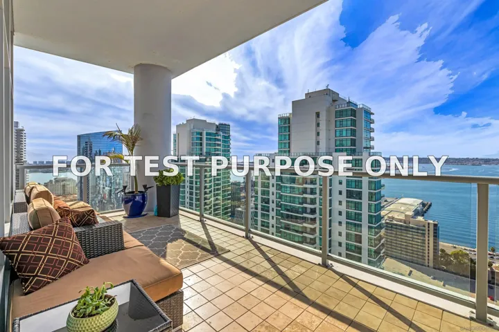Demo/Test Data 1262 Kettner Blvd Unit 3202, San Diego, Ca 92101