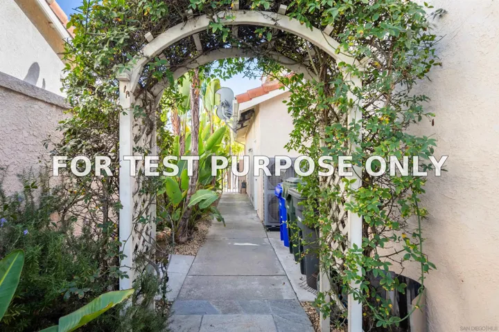Demo/Test Data 1819 Ithaca Dr, Vista, Ca 92081