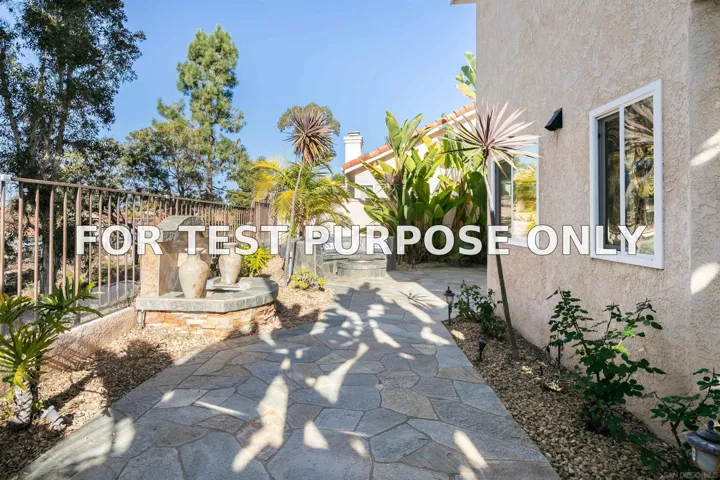 Demo/Test Data 1819 Ithaca Dr, Vista, Ca 92081