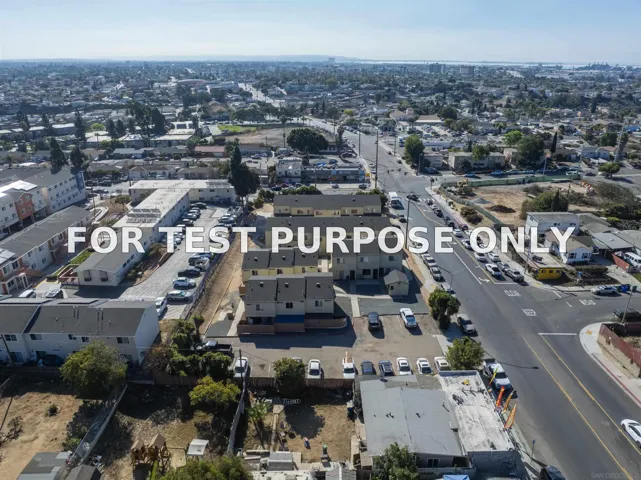 Demo/Test Data 1645-85 S 43rd Street, San Diego, Ca 92113