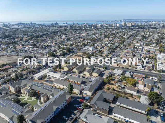 Demo/Test Data 1645-85 S 43rd Street, San Diego, Ca 92113