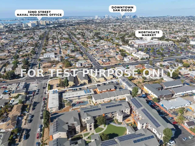 Demo/Test Data 1645-85 S 43rd Street, San Diego, Ca 92113