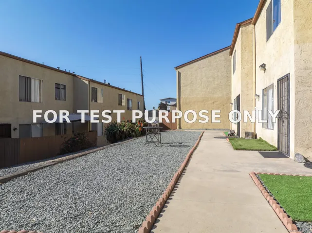 Demo/Test Data 1645-85 S 43rd Street, San Diego, Ca 92113