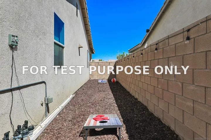 Demo/Test Data 80741 Desert Spur Drive, Indio, Ca 92201