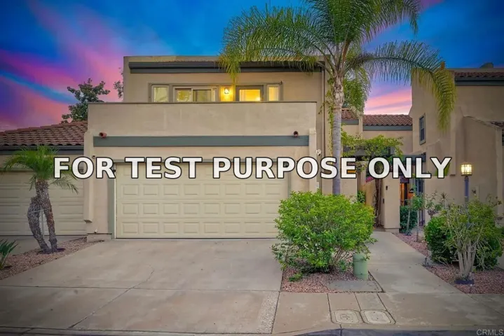 Demo/Test Data 1527 Sunrise Shadow Ct, El Cajon, Ca 92019