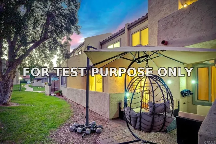 Demo/Test Data 1527 Sunrise Shadow Ct, El Cajon, Ca 92019