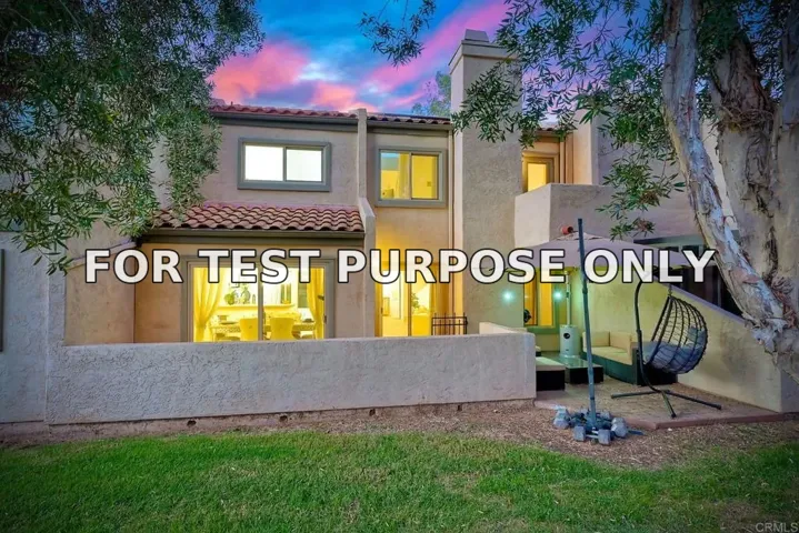 Demo/Test Data 1527 Sunrise Shadow Ct, El Cajon, Ca 92019