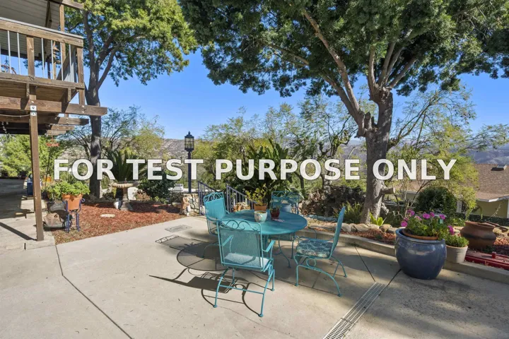 Demo/Test Data 255 Highline Trail, El Cajon, Ca 92021