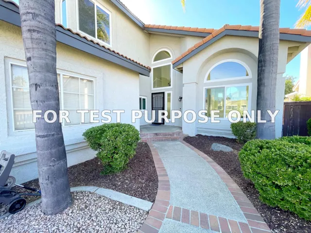 Demo/Test Data 41349 Magnolia St, Murrieta, Ca 92562