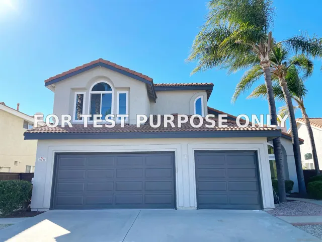 Demo/Test Data 41349 Magnolia St, Murrieta, Ca 92562