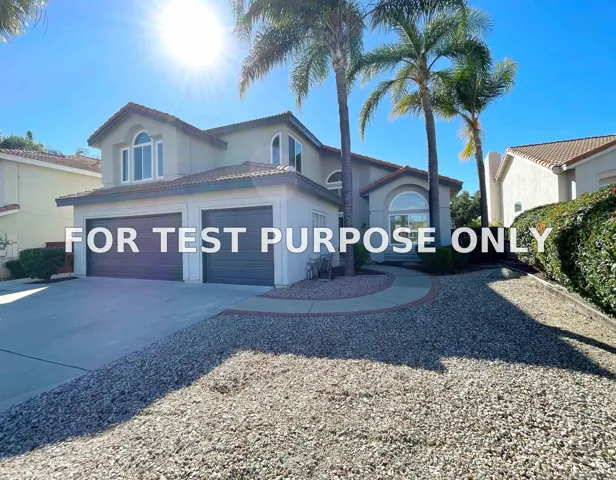 Demo/Test Data 41349 Magnolia St, Murrieta, Ca 92562