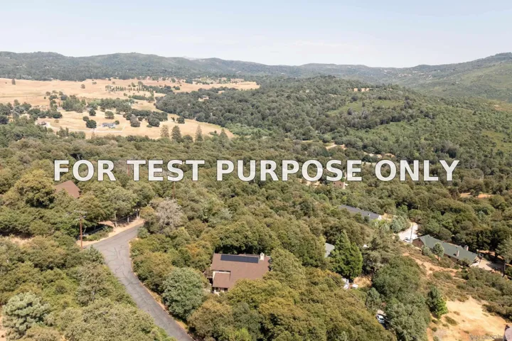 Demo/Test Data 4641 Luneta View Dr, Julian, Ca 92036