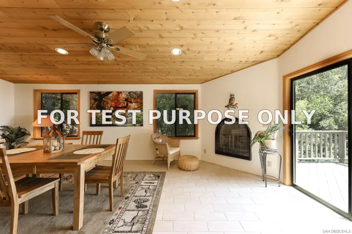 Demo/Test Data 4641 Luneta View Dr, Julian, Ca 92036