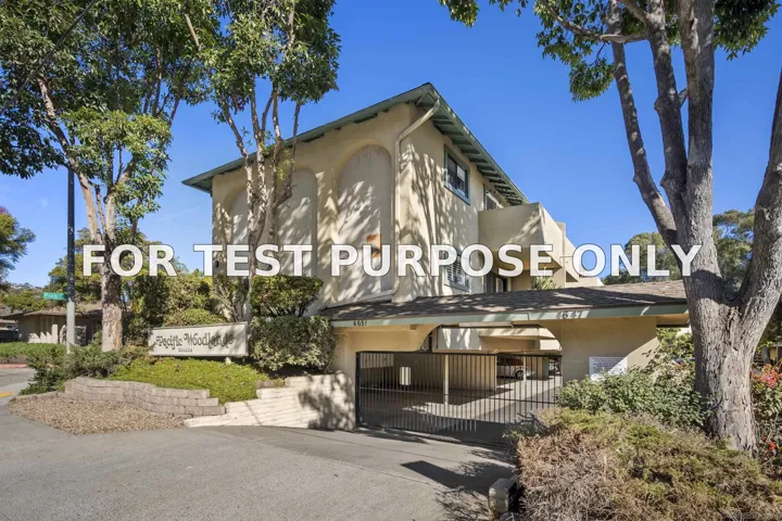 Demo/Test Data 4651 Pico St Unit 107, San Diego, Ca 92109