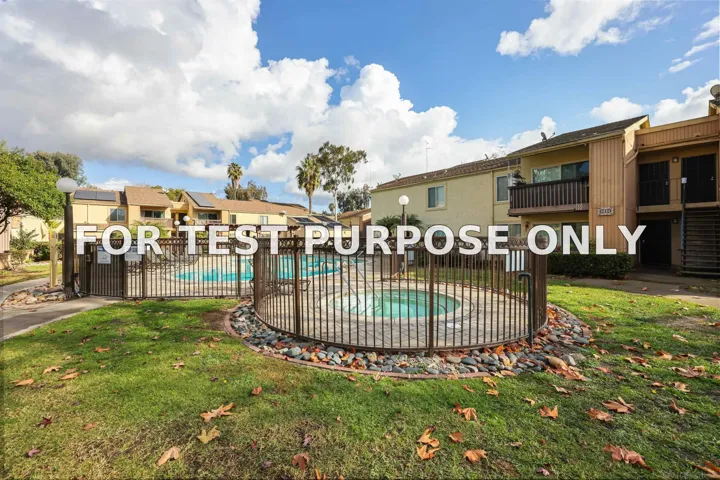 Demo/Test Data 5918 Rancho Mission Rd Unit 59, San Diego, Ca 92108