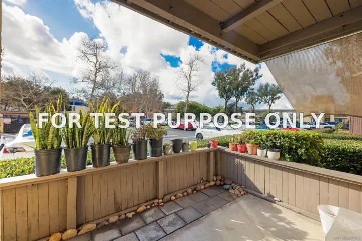 Demo/Test Data 5918 Rancho Mission Rd Unit 59, San Diego, Ca 92108