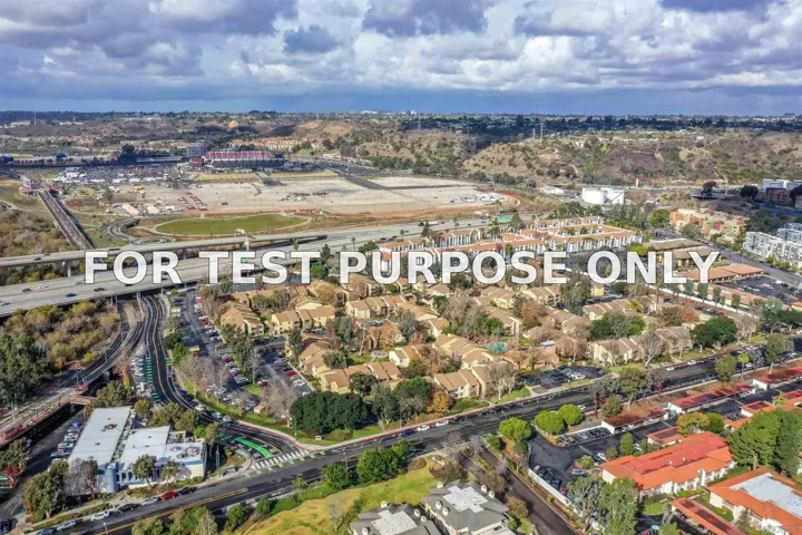 Demo/Test Data 5918 Rancho Mission Rd Unit 59, San Diego, Ca 92108