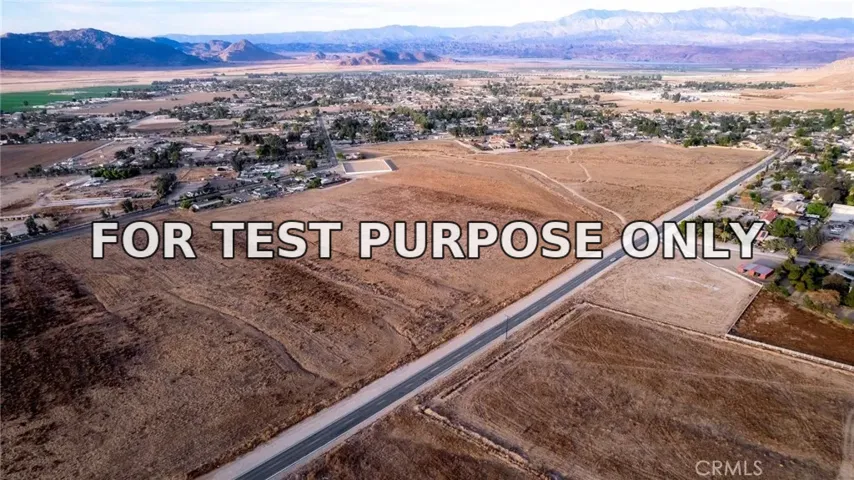 Demo/Test Data 0 Montgomery Svol 12, Nuevo, Ca 92567