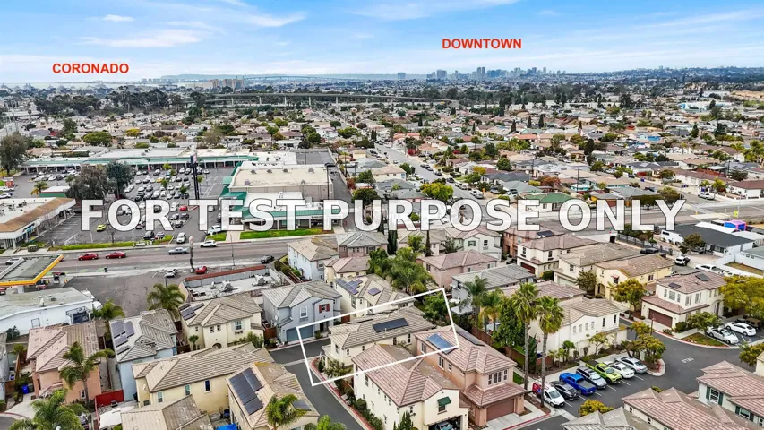 Demo/Test Data 2313 Gardenia Way, National City, Ca 91950