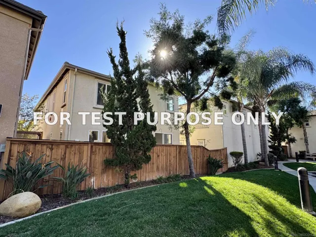 Demo/Test Data 2313 Gardenia Way, National City, Ca 91950