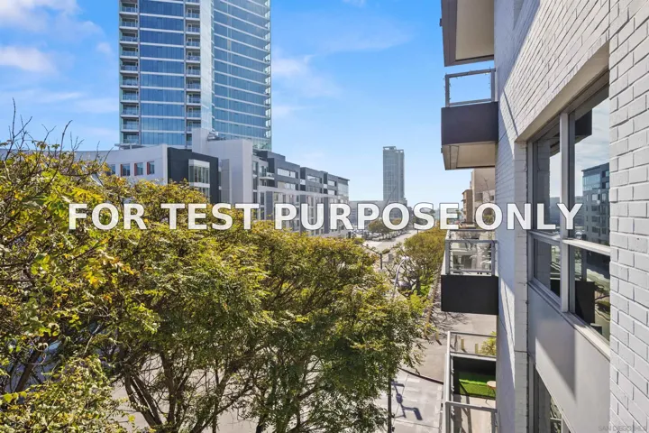 Demo/Test Data 206 Park Blvd Unit 405, San Diego, Ca 92101