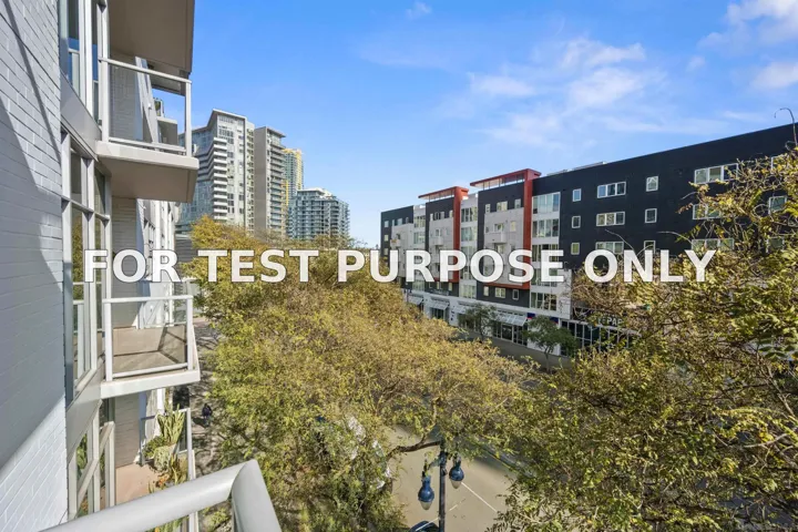 Demo/Test Data 206 Park Blvd Unit 405, San Diego, Ca 92101