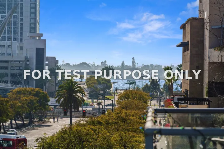 Demo/Test Data 206 Park Blvd Unit 405, San Diego, Ca 92101