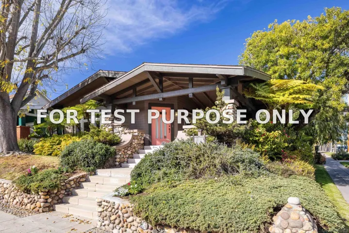 Demo/Test Data 1302 Washington Place, San Diego, Ca 92103