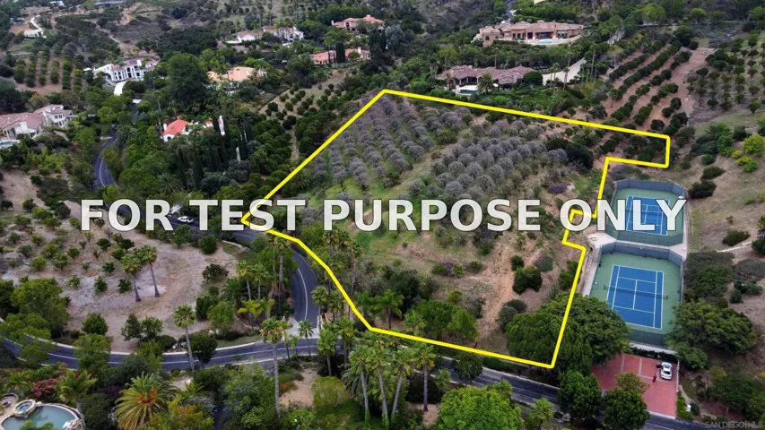 Demo/Test Data 18186 Querida Sol Unit 31, Rancho Santa Fe, Ca 92067