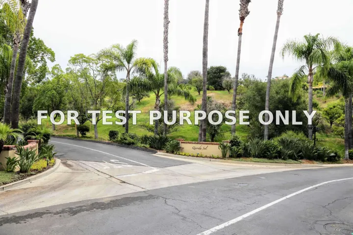 Demo/Test Data 18186 Querida Sol Unit 31, Rancho Santa Fe, Ca 92067