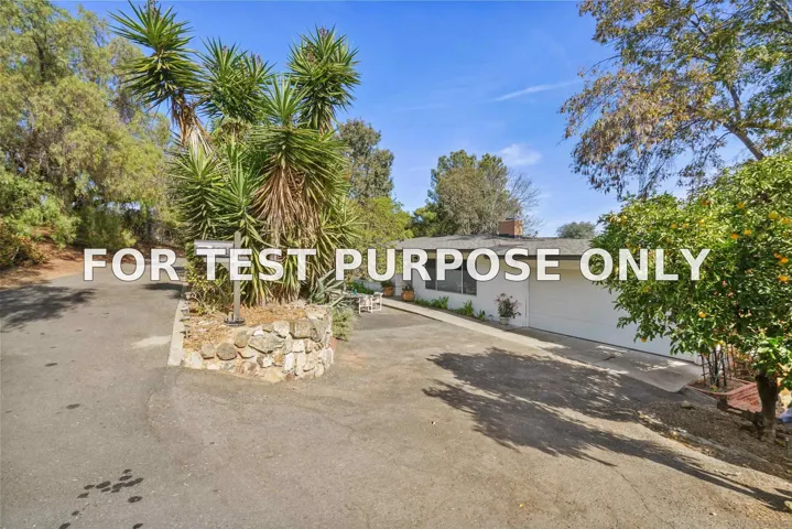 Demo/Test Data 3765 Fenwick Drive, Spring Valley, Ca 91977