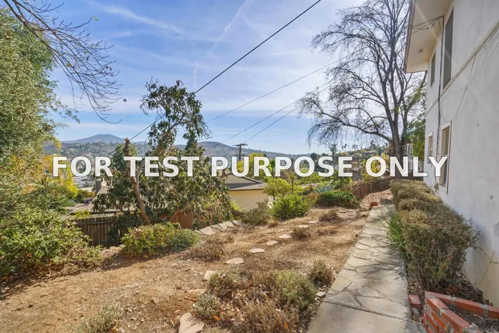 Demo/Test Data 3765 Fenwick Drive, Spring Valley, Ca 91977