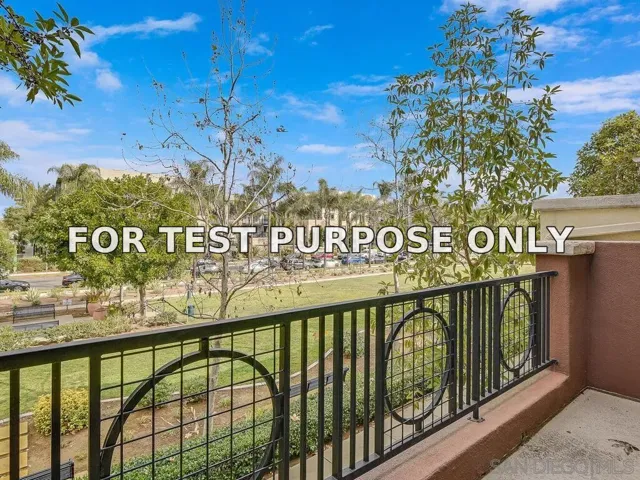 Demo/Test Data 8732 Esplanade Park Lane, San Diego, Ca 92123