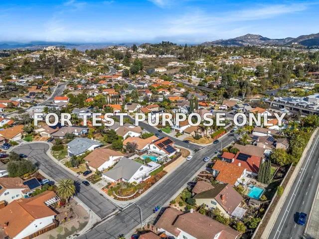 Demo/Test Data 16934 Manresa Ct, San Diego, Ca 92128