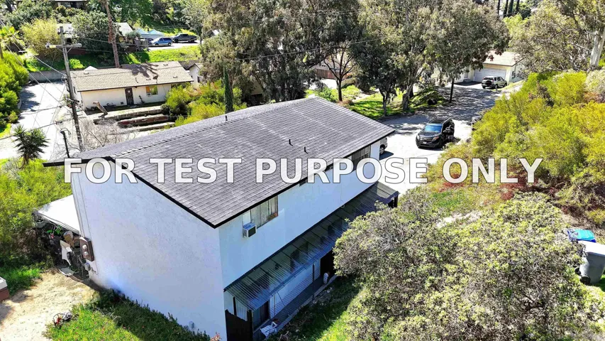 Demo/Test Data 1850 Bakersfield St, Lemon Grove, Ca 91945