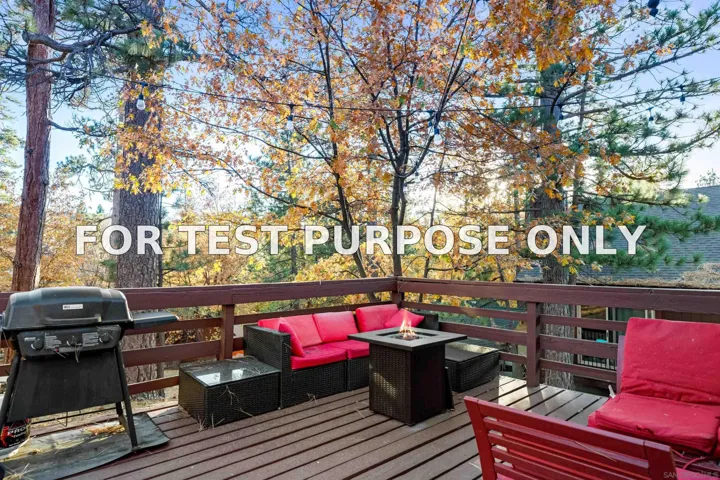 Demo/Test Data 568 Wanita Ln, Big Bear Lake, Ca 92315