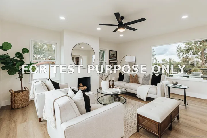 Demo/Test Data 4033 S Hempstead Cir, San Diego, Ca 92116