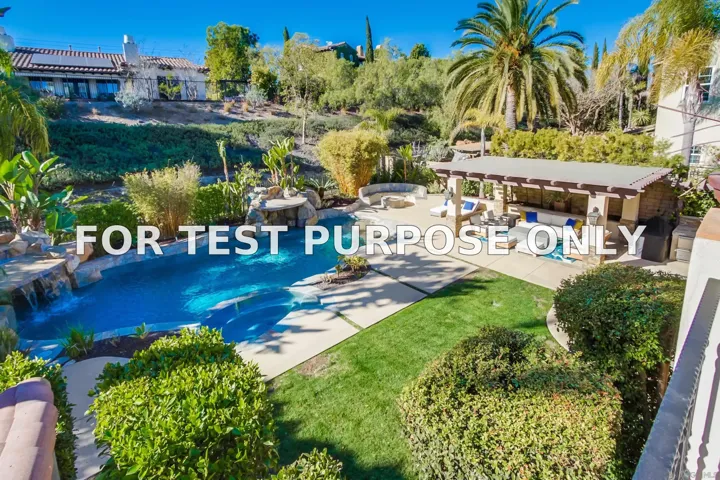 Demo/Test Data 14420 Rancho Del Prado Trl, San Diego, Ca 92127