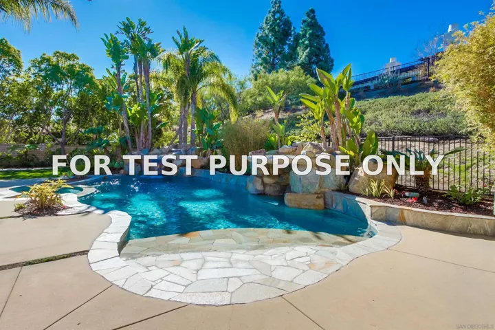 Demo/Test Data 14420 Rancho Del Prado Trl, San Diego, Ca 92127